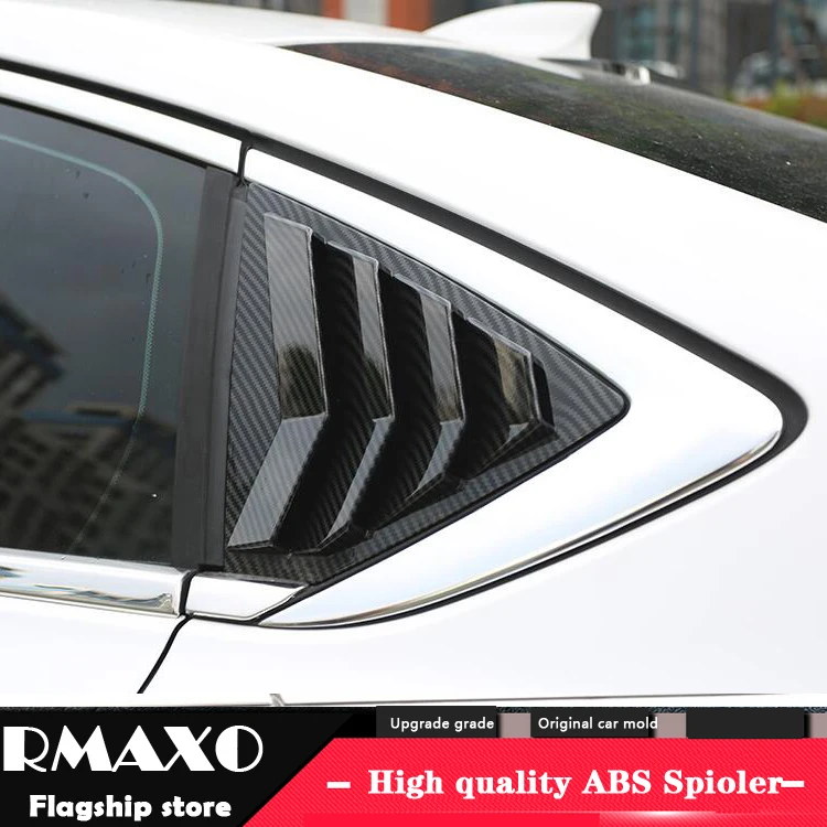 

For opel Insignia 2016-2018 Sedan ABS Rear Door Window shades Louver Frame Window Sill Molding Cover Sticker Trim