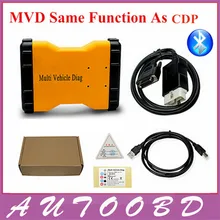 5 Шт./лот!! DHL Бесплатная доставка МВД Bluetooth 2014.02 R2 программное обеспечение Качества TCS pro Сканер OBDII Автомобили Грузовики Диагностическое Оборудование