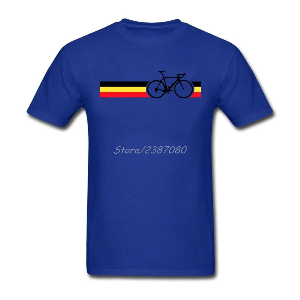 Байкер в полоску Бельгии футболка хлопковые футболки с короткими рукавами для Для мужчин Модная пара большой Размеры футболки Homme