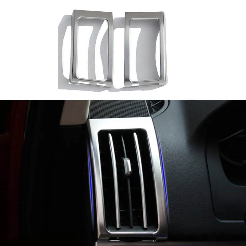 

Front Dashboard Side Air Vent Outlet Switch Frame Cover Trim Stripe Fit For Land Rover Range Rover Freelander 2 / LR2 2008-2015