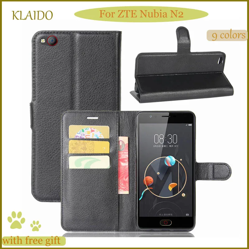 phone case for ZTE Nubia N2 Wallet Cover Litchi pattern