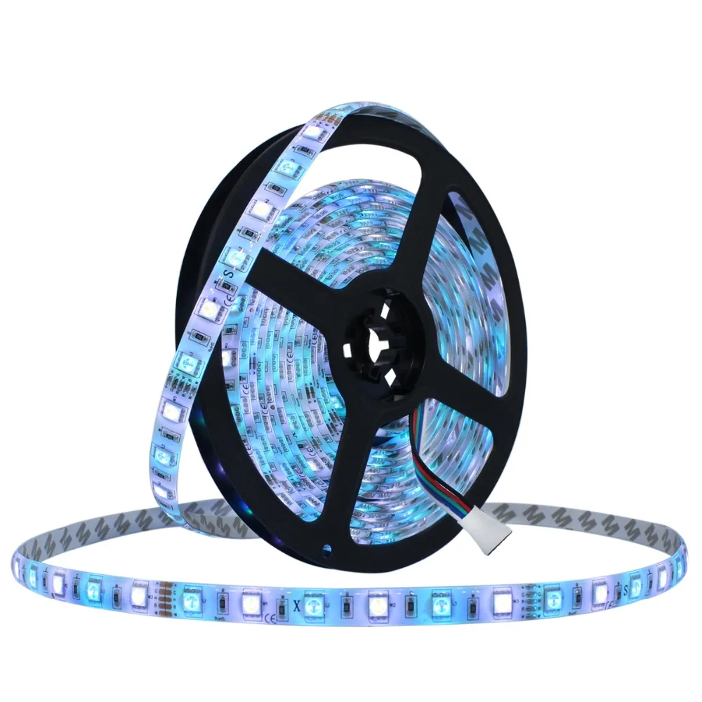 LAIMAIK RGB светодиодная лента свет комплект с app контроллер SMD 5050 светодиодные ленты