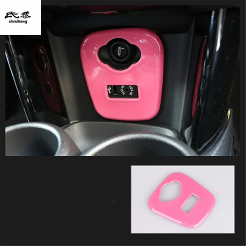 1pc PC material Cigarette lighter panel decoration cover for mini
