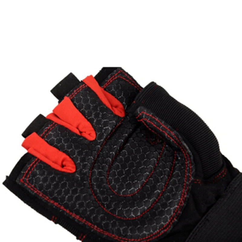 M-XL Gym Gloves Heavyweight Sports Exercise Weight Lifting Gloves Body Building Training Sport Fitness Gloves (8)