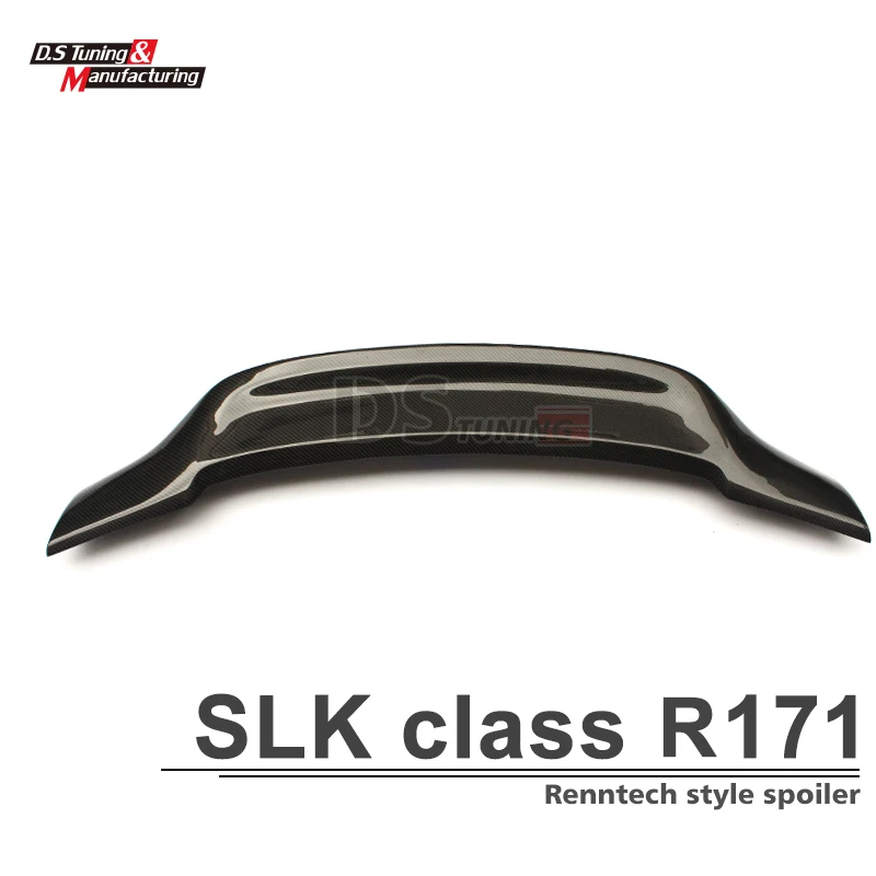 Спойлер из углеволокна багажнике хвост крыло подтяжки лица R Стиль для Mercedes SLK R171 2004-2010
