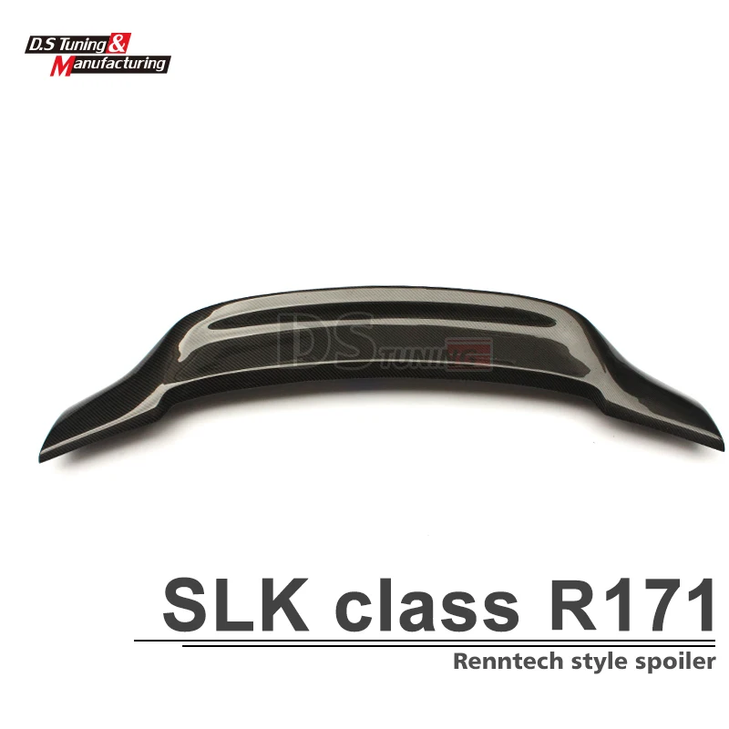 

Carbon Fiber spoiler Trunk boot Tail Wing Facelift R Style for Mercedes SLK R171 2004 - 2010
