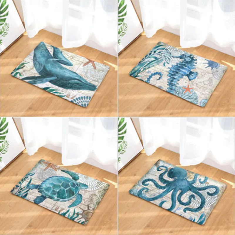 New Fashion Cute Animals Non Slip Mats Floor Entrance Door Mat Indoor Outdoor Doormatin
