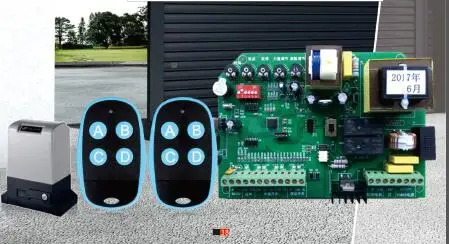 

Sliding gate opener garage door sectional door control board receiver 404pc-220V 4 channels wireless receiver module 10pcs/lot