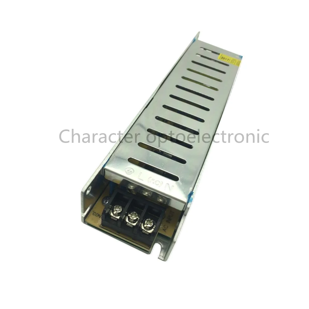 Трансформаторы светодиодный драйвер AC85-265V DC12V 8.5a 100 Вт Адаптеры питания 8.5a для Светодиодные ленты Выключатель света Питание драйвер