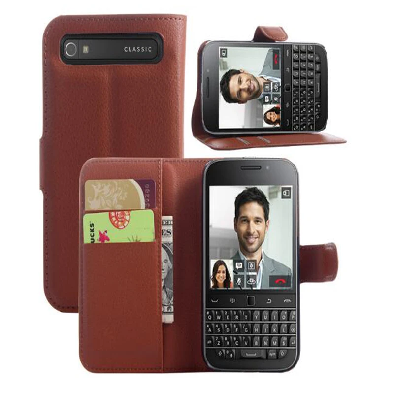 Для BlackBerry Classic Q20 Стенд Wallet Флип Кожа PU мода Дизайн корпуса Телефон обложка Сумка с