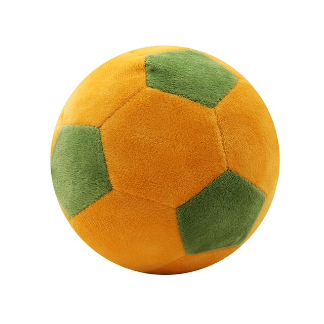 plush soccer ball pillow
