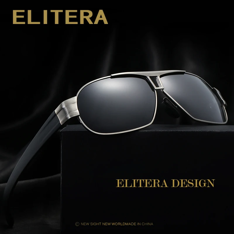 

ELITERA Polarized sunglasses Men's Car Driving glasses outdoor Sports UV400 sun Goggles oculos Male Eyewear Accessories 8516