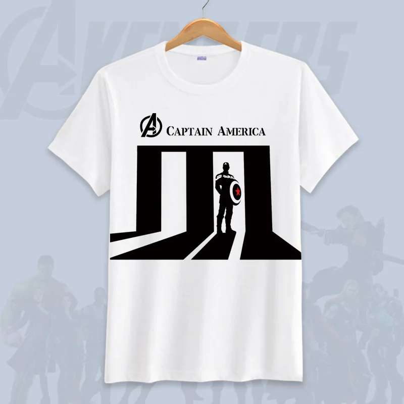 Avengers Endgame Captain America Cosplay Costume Quantum Realm T Shirt Summer Men's T Shirt Superhero Iron Man Shirt Women Boys