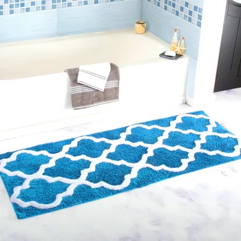 

45*120cm Thin Geometric Bath Mats Bathroom Kitchen Door Floor Mats and Rugs Absorbent Bath Mats Toilet Non Slip Mat DW012