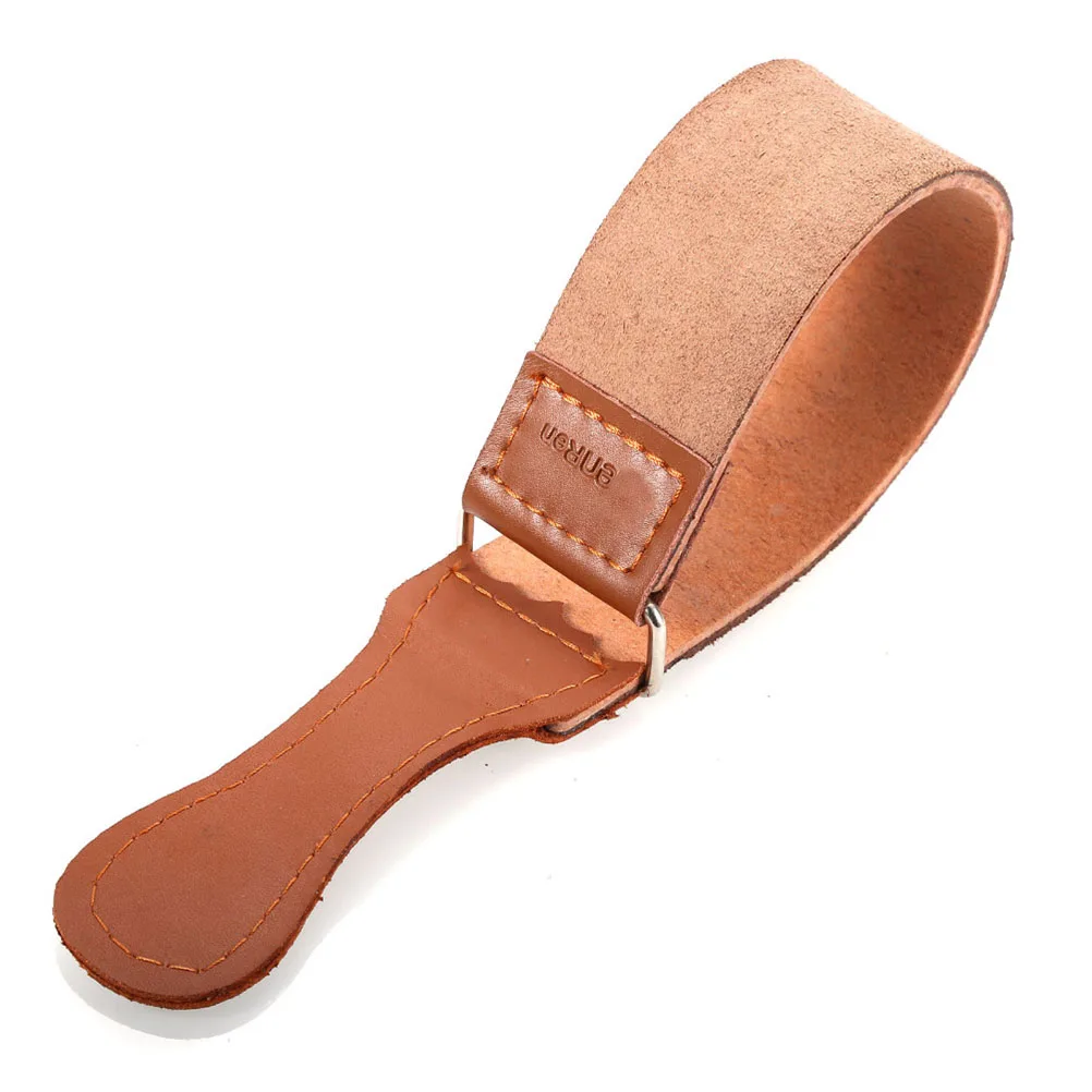 

Professional Leather Sharpener Strop Knife Tool Barber Strop Straight Razor Fold Knife Leather Shaving Strop Belt