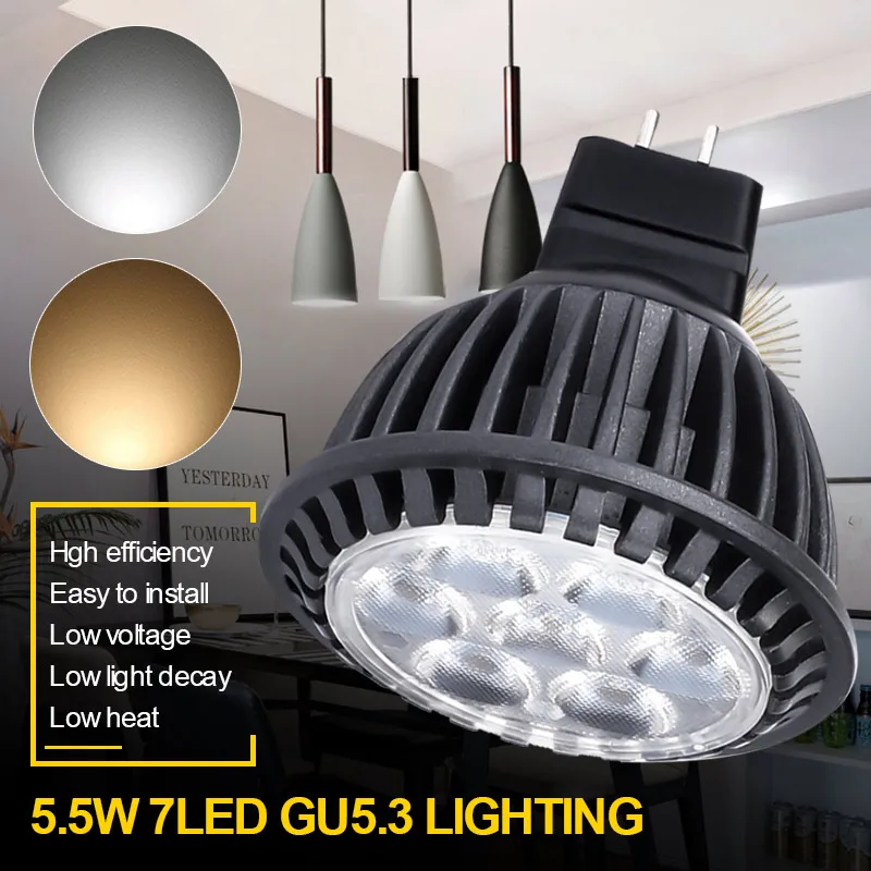 

GU5.3 Durable LED Bulb for Electronics Spotlight Bulb for APP Remote Control Party LED Light Bulb Bedroom LED Lamp