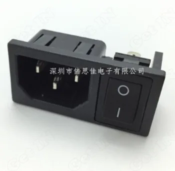 

10PCS-100PCS 15x21 2Pins 15A250V AC Outlet Power Adapter Jacks AC Power Charging Connectors For Small Appliances