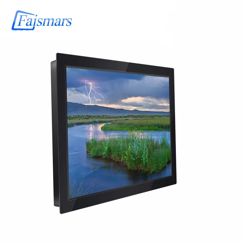 

M121-RF02/ CCTV Security Remote 12.1 inch 1400*1050 resolution metal frame industrial Rack Monut Monitor