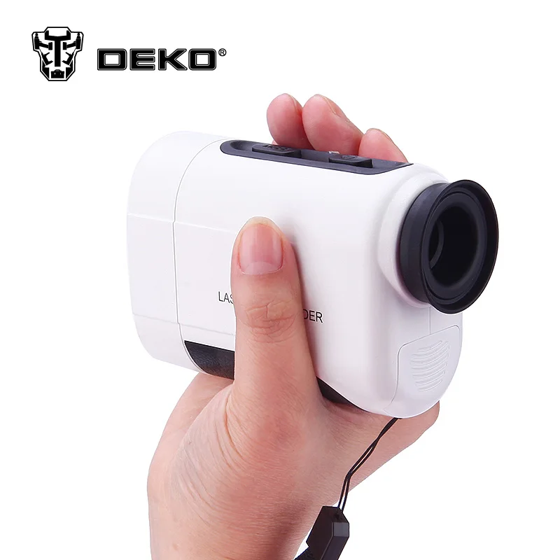Лазерный дальномеры DEKO цифровой Монокуляр 6X 600 м для охоты гольфа|laser rangefinders