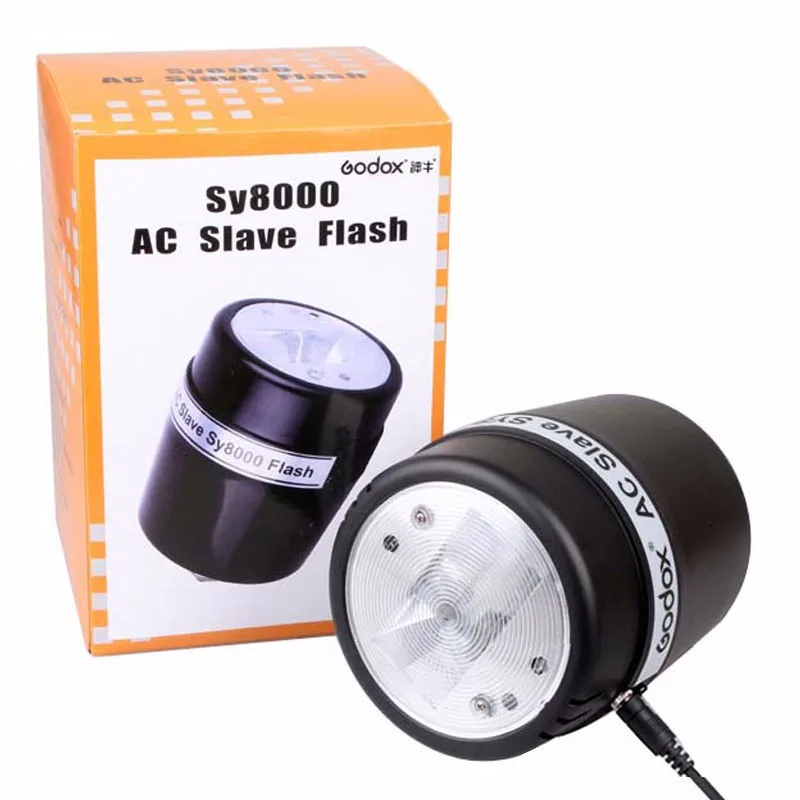 Godox Sy8000 Photo Studio Strobe Light AC Slave Flash Bulb E27 110V