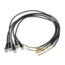 5 Pcs/set Electric Bike Accessories Controller Junction Box Terminal Speed Control 3 Wire Assembly Handle Universal amf diesel generating set controller terminal box lcd controller 6120u