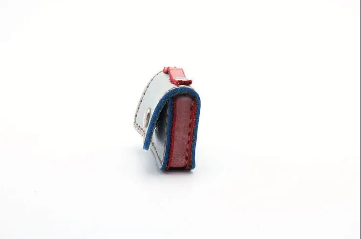 2021 DIY кожаный мини мешок маленький портфель кулон швейный узор ПВХ шаблон|Швейные