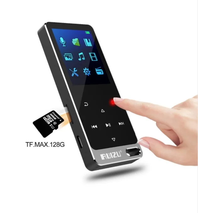 Оригинальный MP3 плеер RUIZU X19/X05S полностью металлический сенсорный экран Hi Fi