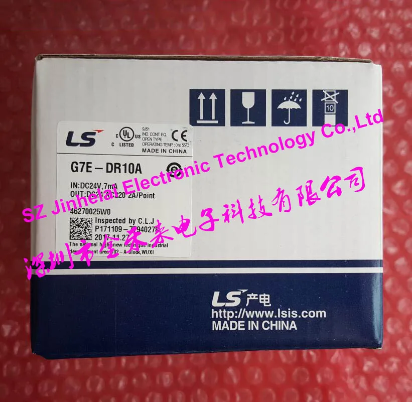 100% New and original G7E-DR10A LS(LG) PLC DC24V,6 point input/Relay 4 point output extension 100% New and original G7E-DR10A LS(LG) PLC DC24V,6 point input/Relay 4 point output extension