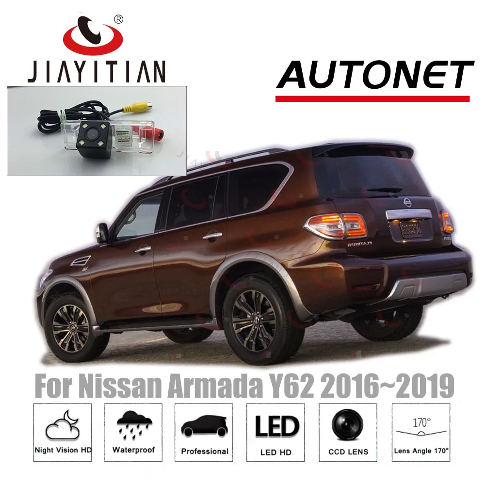 Камера заднего вида JiaYiTian для Nissan Armada Y62 Patrol 2016 2017 2018 2019 CCD/ночное видение/камера