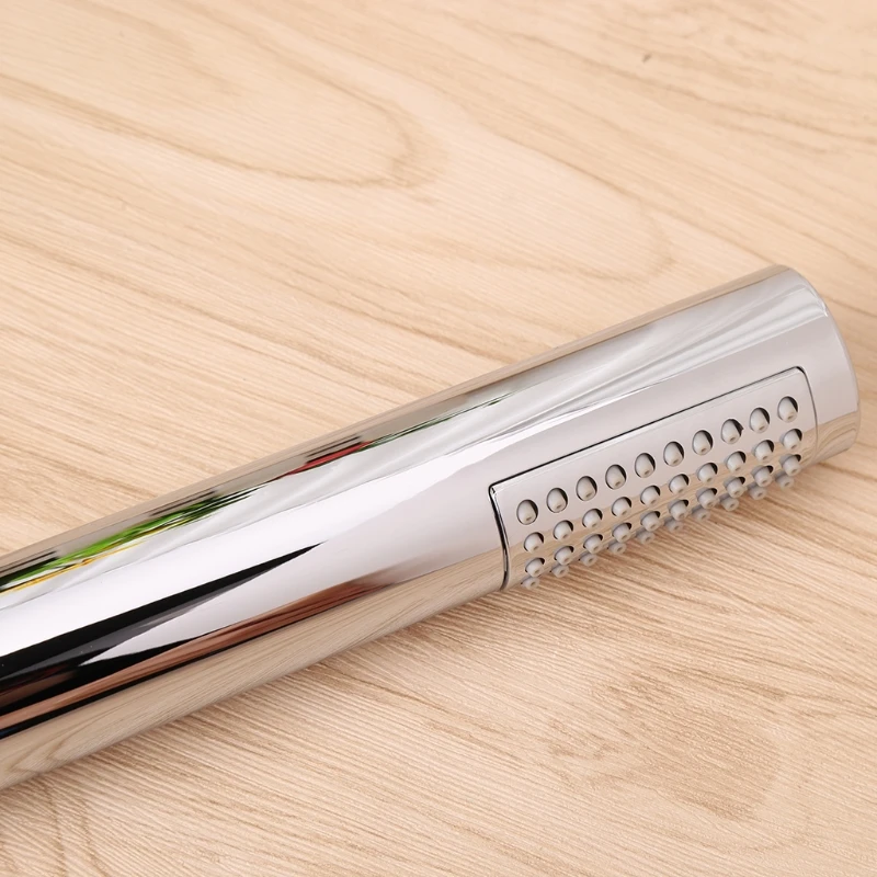 Shower Head Pressurized Water-Saving Hand-held Shower Head Stick Made Of ABS Straight Threads Bathroom Accessories R06