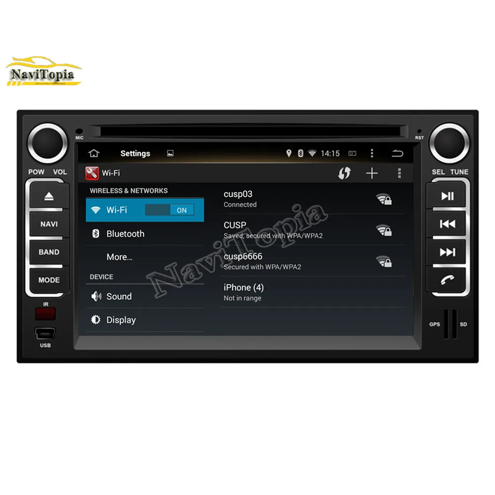 Excellent NAVITOPIA 6.2Inch 4G RAM 32G ROM Octa Core Android 9.0 Car DVD for Kia Sorento for Kia Naza 2002-2009 for Kia X-Trek 2006-2010 7