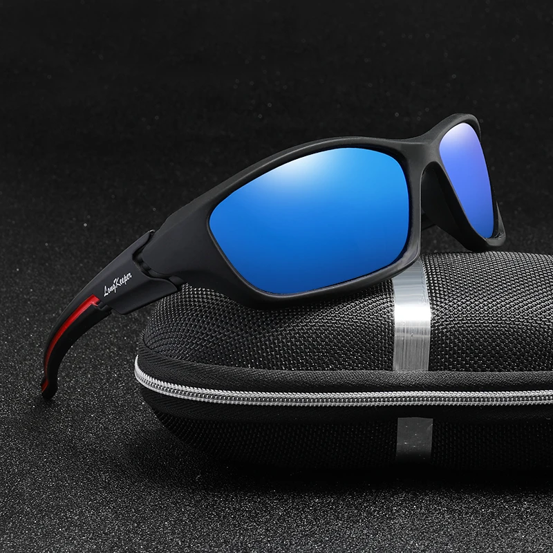 

Long Keeper 2019 New Brand Polarized Sunglasses Mirror Men Retro Sun Glasses Drivng UV400 Goggles Male Eyewears With LOGO Case