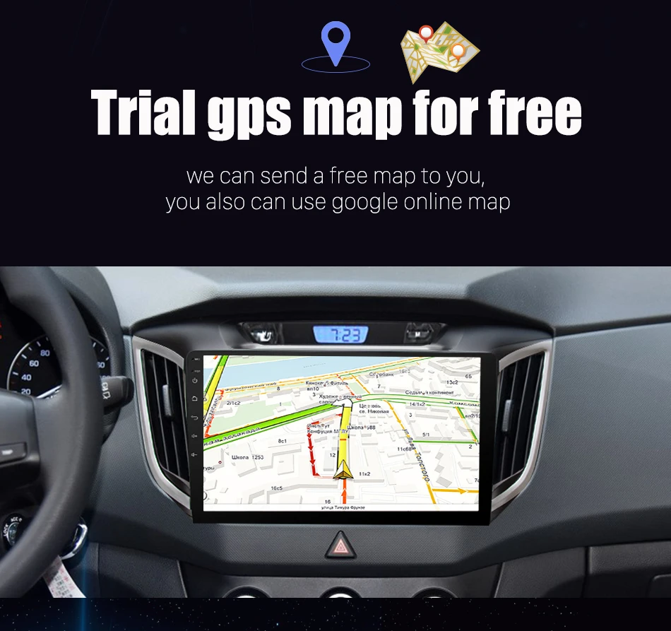 Clearance Eunavi 10.1 inch 2din Android 8.1 car radio gps player For multimedia ix25 hyundai creta navigation stereo video audio pc player 8