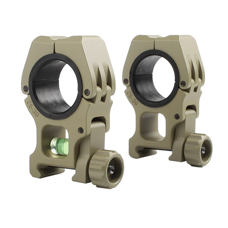 Tactical Airsoft M10 QD Separate Scope Mount Range Mount With Bubble Level For 20MM Picatinny Weaver Rail Hunting Accessory RL2-0034-07