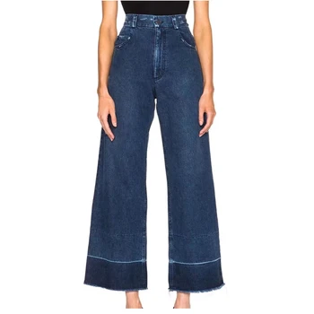 

Modstreets Gradient Jeans Baggy Woman Distressed Ankle Jeans Boyfriend High Waisted Jeans Wide Leg Denim Pants Femme Casual Fly