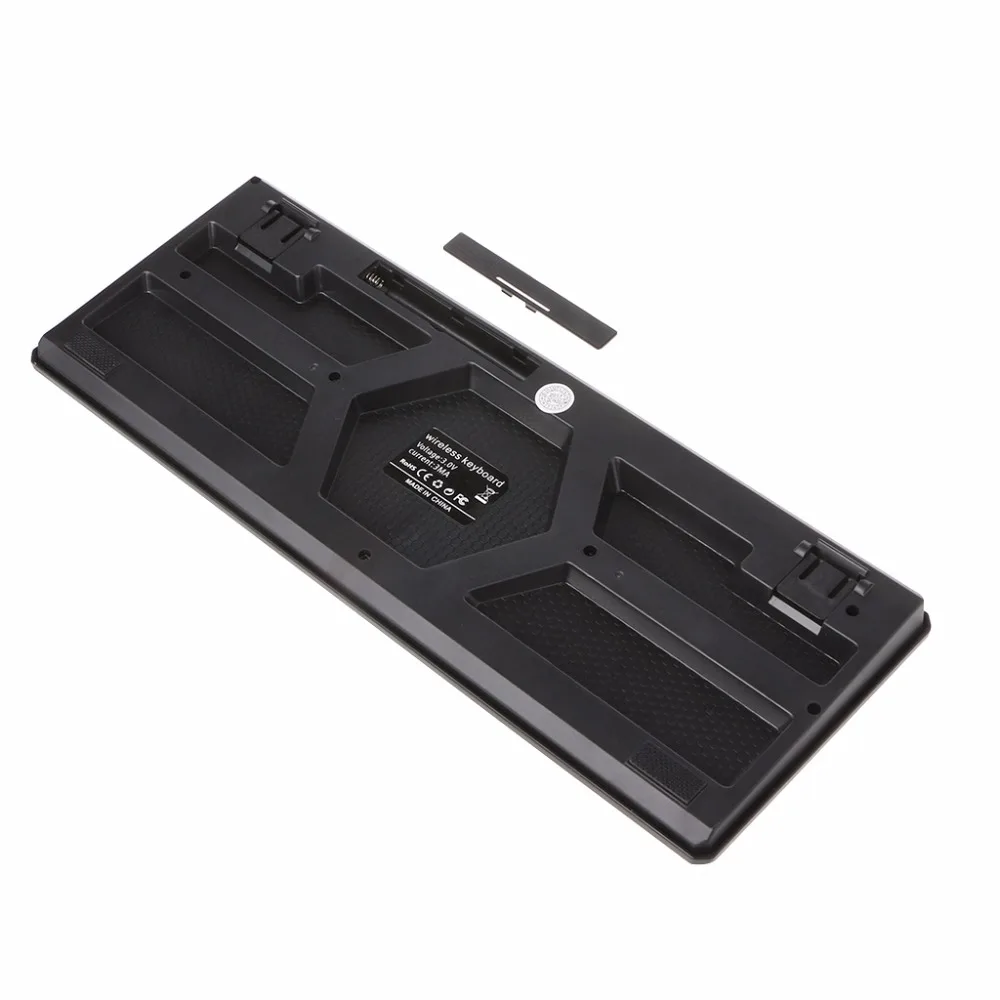 HK6300 беспроводная клавиатура 2,4 ГГц+ Компактная оптическая мышь комбо набор для ПК ноутбук Настольный компьютер домашний офис
