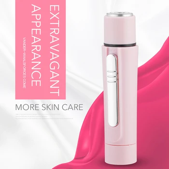 

4 In One Mini Women Epilator Hair Removal Machine Battery Supply Hair Clipper Nose Hair Eyebrow Removel Device