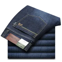 NIANJEEP Marke Big Size 28-40 42 Markenjeans Männer Casual Männer Jeans Winter Verdicken Herrenbekleidung 2016 neue A3107