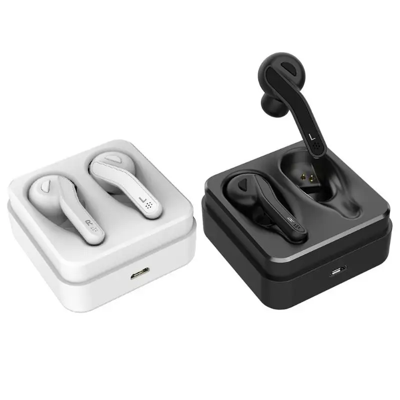 

VODOOL T88 Double Ear HIFI Stereo Music Bluetooth Earphone Headsets Wireless Earbuds Headphone with Charging Box for IOS Android