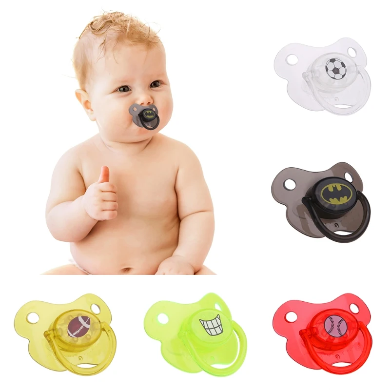 

New 1Pc Infant Dummy Pacifier Silicone Smoother Nipple Teether Joke Prank New