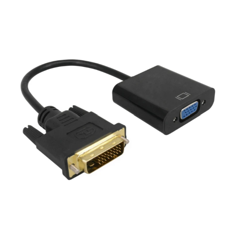 Адаптер с 1080P на VGA 24 + 1 25-контактный штекер 15-контактный разъем кабель-конвертер