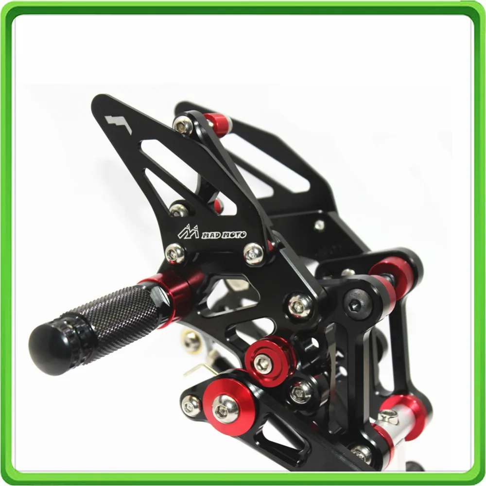 CNC Adjustable Rearsets Rear set sets Foot Rest Pegs Pedal for KTM 1290 SUPER DUKE R 2014 2015 2016 (5)