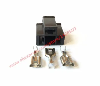 

20 Sets 3 Pin Motorcycle H4 HID Wire Connector Lamp Holder Socket Electrical Connector Automotive Light Plug