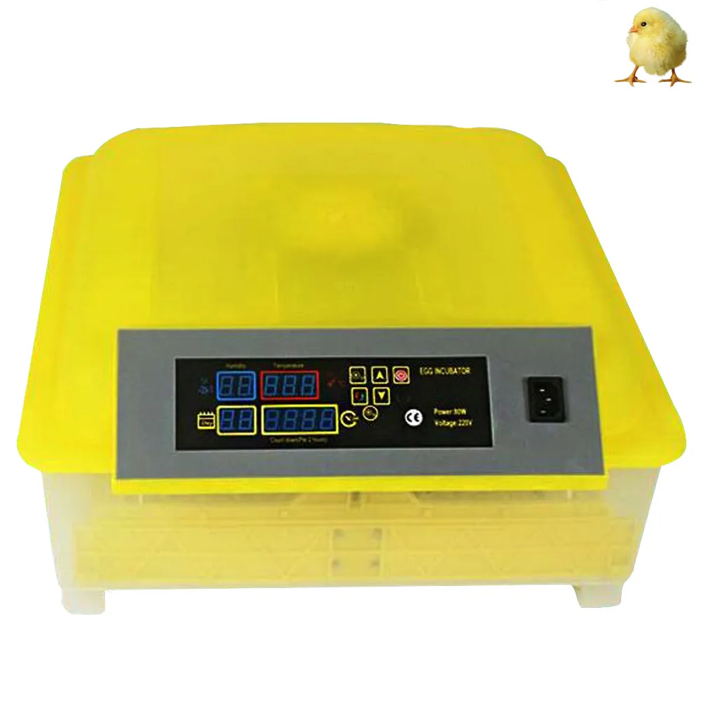

48 Eggs Intelligent Automatic Egg Incubator Digital Temperature Control Egg Incubator Hatcher for Chicken Duck Bird