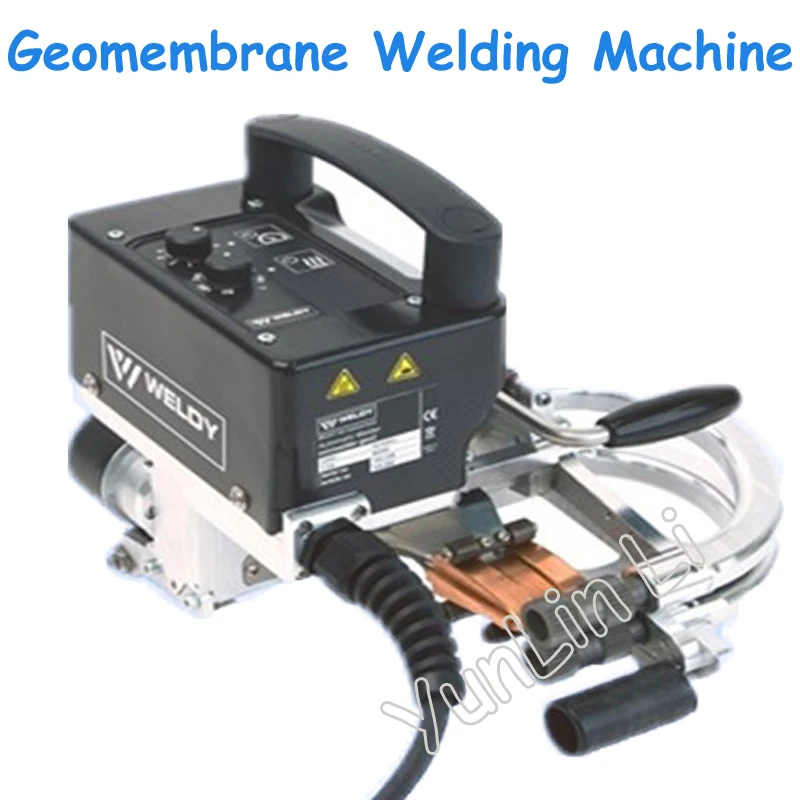 220V Geomembrane Welding Machine 800W Portable Earthwork Membrane Welding Machine Wedge Mini Welding Machine