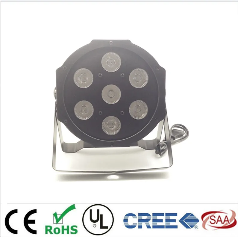 

7x12W American DJ Mega Quad Par Profile Bright Stage LED Wash Light RGBW Color Mixing