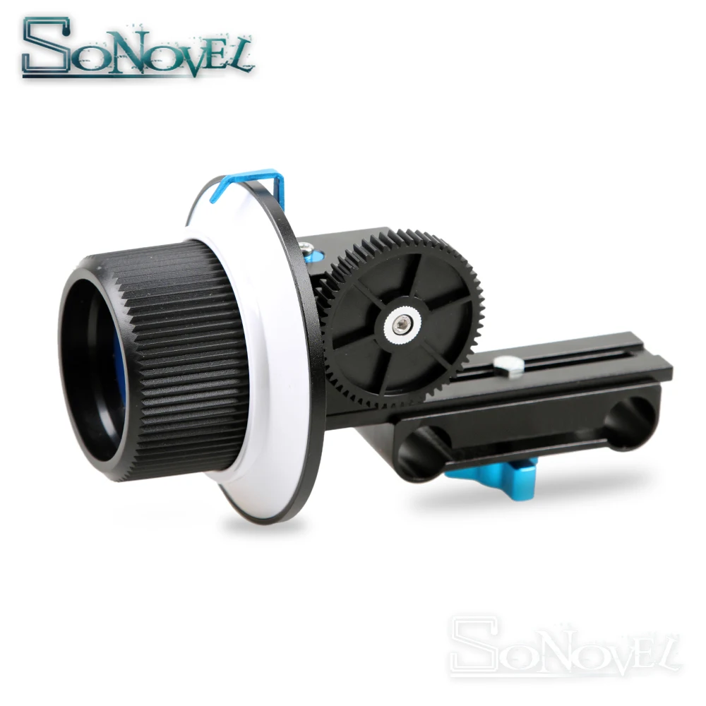 Accurate Focusing Follow Focus F1 with Gear Ring Belt for Canon Nikon
