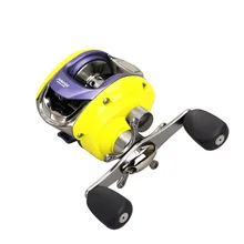 Yumoshi Рыбалка катушка AEB рыба линия колеса капли воды колеса Шестерни отношение 6.2: 1 подшипник 12+ 1bb влево 201 вправо 200 центробежный Brack