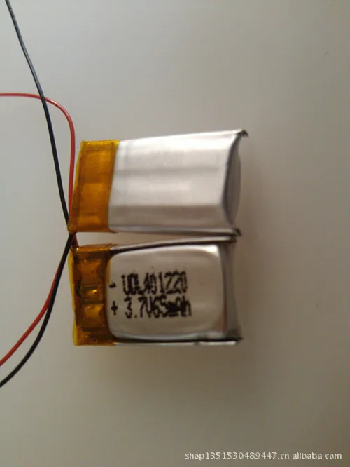 2Pcs Switching the remote control for lithium batteries polymer 401220-65MAH-3.7V battery |