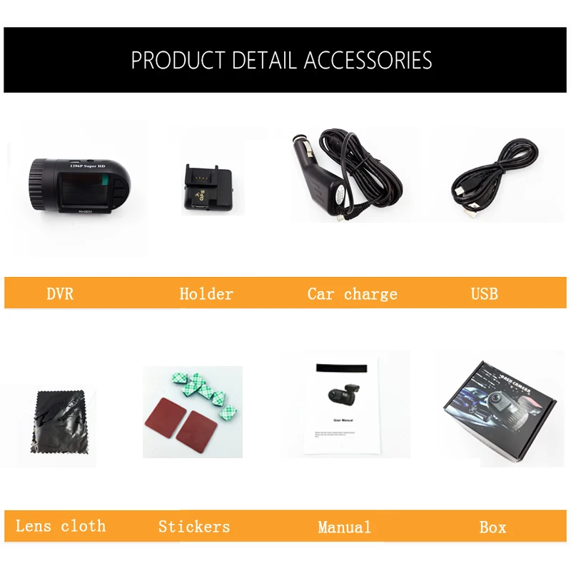 Whexune Mini 0805 1080 P Full HD GPS видео Регистраторы автомобиля Камера видеорегистратор Ambarella